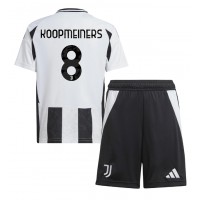 Juventus Teun Koopmeiners #8 Hjemmedraktsett Barn 2024-25 Kortermet (+ Korte bukser)